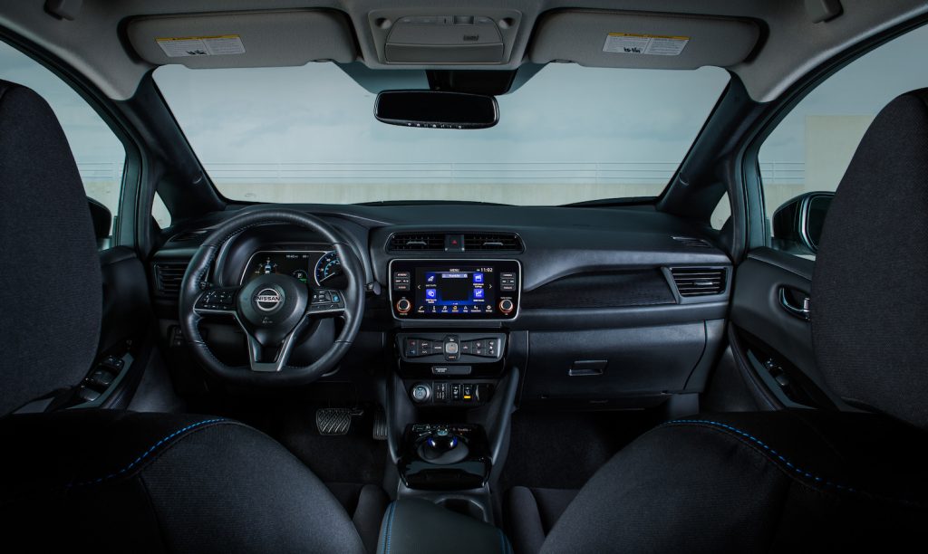 The 2021 Nissan Nissan Leaf SV Plus Interior