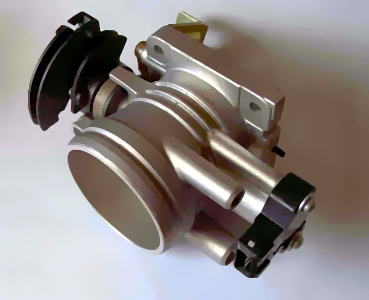 A picture of a throttle body 
