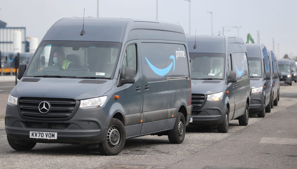 Amazon Mercedes Sprinter Vans