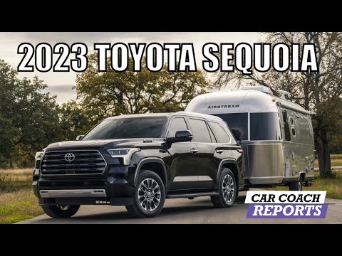 The NEW 2023 Toyota Sequoia is a LARGE and Powerful SUV